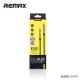 Кабель Remax AUX RM-L100 3.5 mini Jack male to male 1.0м білий