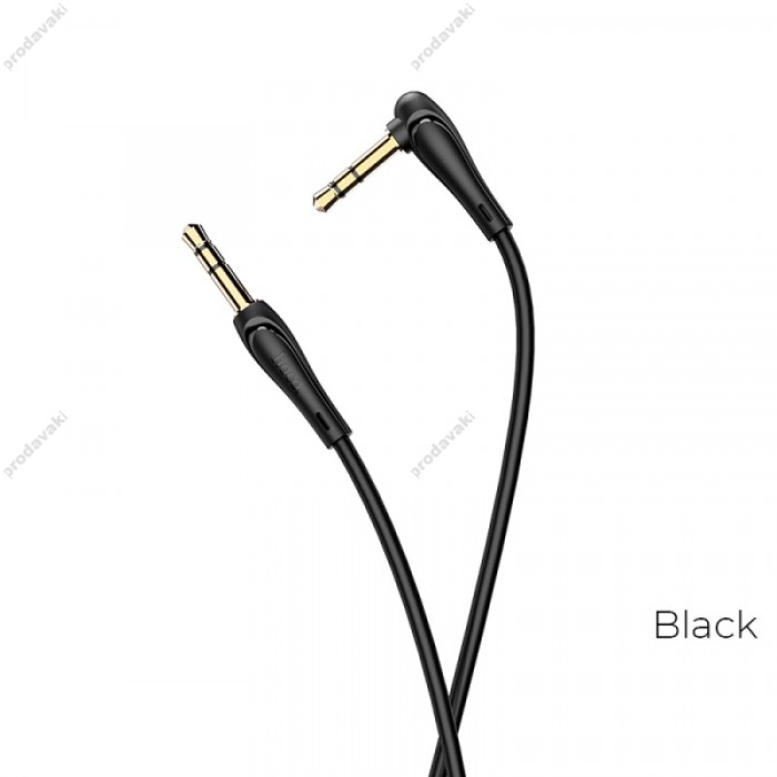 AUX-кабель НОСО UPA14 AUX Audio Cable 2m. Black