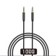Аудіокабель WiWU YP01 AUX 3,5mm Audio Cable (Black)