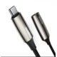 Кабель Baseus 2-in-1 Type-C Male to Type-C &amp; 3.5mm Female Adapter L60 Tarnish (CATL60-0A)