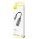 Кабель Baseus 2-in-1 Type-C Male to Type-C &amp; 3.5mm Female Adapter L60 Tarnish (CATL60-0A)