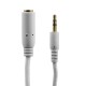 AUX подовжувач Knitted "мама-тато" 3,5mm/2pin. 1,5 м. Тканина