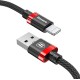 Кабель USB Baseus Lightning Golden Belt 2A 1m чорний