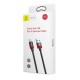 Кабель USB Baseus Lightning Golden Belt 2A 1m чорний