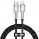 PD Кабель Baseus Cafule Series Metal Data Cable Type-C to iP Lightning PD 20W 2m Black CATLJK-B01