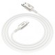 Кабель HOCO X66 Howdy Charging Data Cable Lightning 1m. White