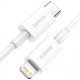 PD кабель Baseus Superior Series Fast Charging Data Cable Type-C to iP Lightning PD 20W 1m White CATLYS-A02