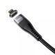 PD Кабель HOCO U99 Vortex PD magnetic Cable для Lightning-to-USB-C 20W/1,2m. Black