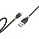 Кабель HOCO U92 Gold collar для Micro 2,4A/1,2m. Black