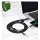 Кабель Baseus Car Co-sharing Cable USB M+L+T 3.5A 1m (CAMLT-FX01, CAMLT-FX09)