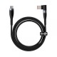 Кабель Baseus Zinc Magnetic Lenovo Laptop Cable Type-C to DC Square Port 100W 2m Black CATXC-U01