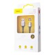 Кабель USB Baseus Lightning Zinc Magnetic 2.4A 1m чорний