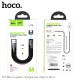 Кабель USB Hoco U75 LED магнітний Blaze microUSB 3A 1.2m чорний