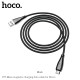 Кабель USB Hoco U75 LED магнітний Blaze microUSB 3A 1.2m чорний