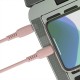 Кабель USB Baseus Colorful Type-C to lightning 18W 1.2m dreen рожевий
