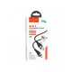 PD/USB-Кабель HOCO U95 4-in-1 Illustrious Multifunction ((USB/Type-C/Lightning) 60W/5A/1m Black