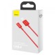 USB кабель Baseus Superior Series Fast Charging Data Cable USB to Lightning 2.4A 2m Red CALYS-C09