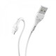 Кабель USB Hoco X37 Cool Power microUSB 2.4A 1m білий