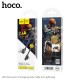 Кабель USB Hoco U60 Lightning Soul secret 2.4A 1,2m сірий
