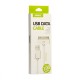 Кабель USB Remax iPhone 4 RC-007i4 Fast lighting 1m білий