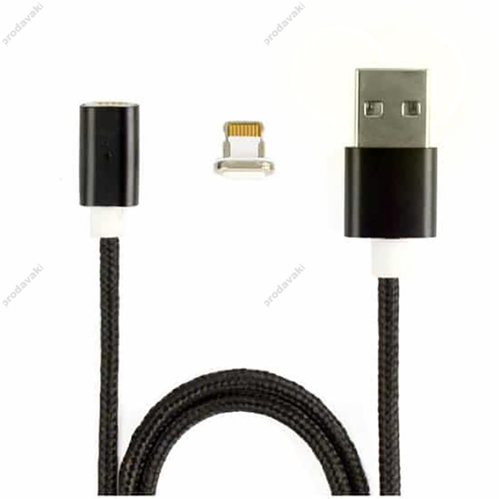 Кабель USB Aspor AM-101 lightning чорний