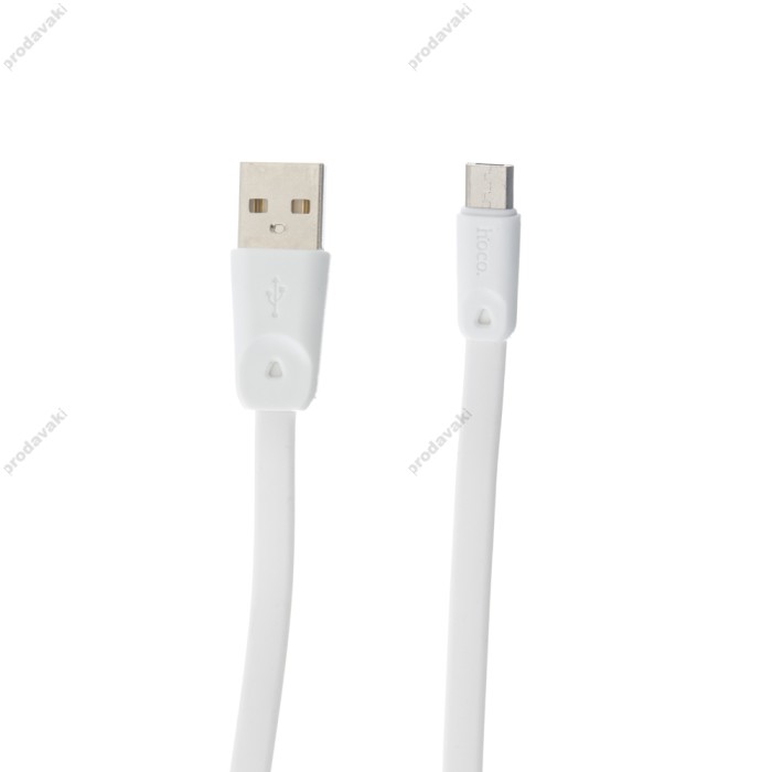Кабель Hoco X9 Rapid microUSB (2 m) білий