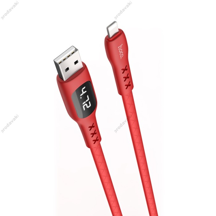 Кабель USB на Lightning S6 Sentinel для заряджання та передачі даних з таймером