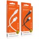 Кабель BOROFONE BX51 Triumph Lightning 2.4A/1m black