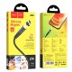 Кабель HOCO X60 Honorific silicon MAGNETIC charging для Lightning 2A/1m. Black