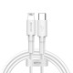 Кабель USB Baseus BMX Mini MFI Type-C to Lightning 18W 1.2m білий