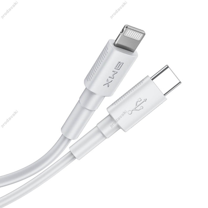 Кабель USB Baseus BMX Mini MFI Type-C to Lightning 18W 1.2m білий