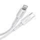 Кабель USB Baseus BMX Mini MFI Type-C to Lightning 18W 1.2m білий