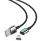 Кабель USB Baseus Zinc Magnetic Type-C 3A 1m чорний