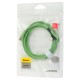 Кабель USB Baseus Colorful Elbow Type-C to lightning 18W 1.2m dreen зелений