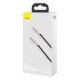 PD Кабель Baseus Cafule Series Metal Data Cable Type-C to iP Lightning PD 20W 1m Green CATLJK-A06