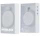 Бездротовий зарядний пристрій Baseus Jelly Wireless Charger 15W Білий