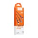 Кабель USB Hoco X26 Xpress Charging 3in1 чорно-червоний