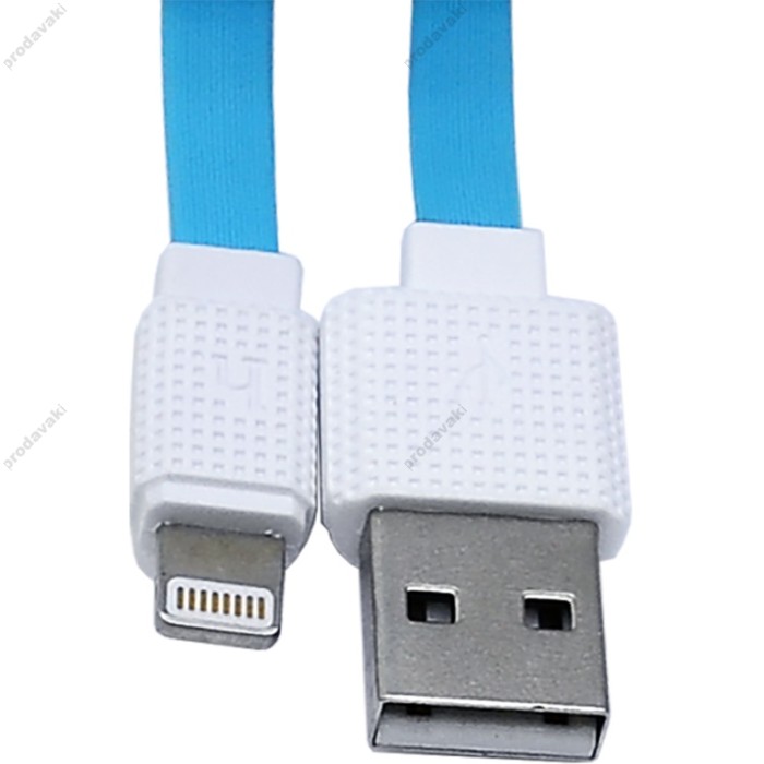 Кабель USB Hoco iPhone 5/6 1.2m (UPL-18) блакитний