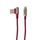 Кабель USB Hoco U17 Capsule microUSB 1.2m червоний