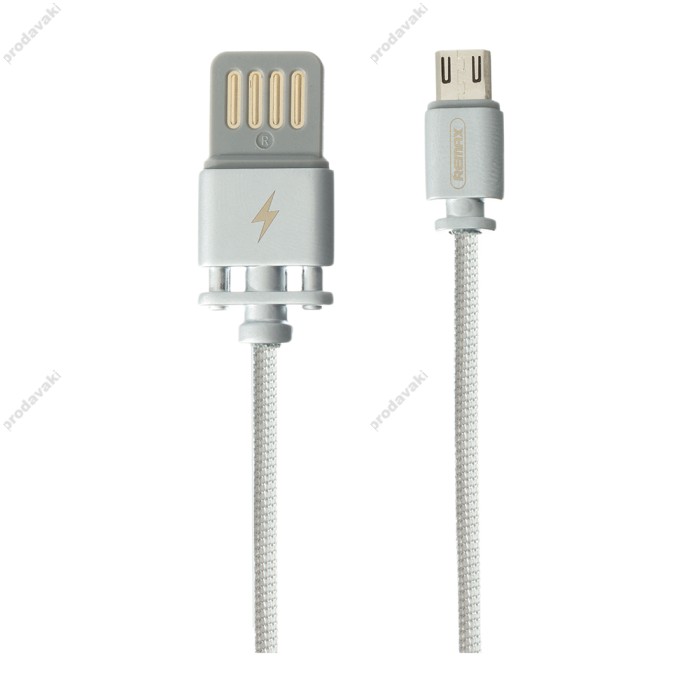 Кабель USB Remax RC-064m Dominator microUSB 1m сталевий