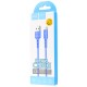 Кабель USB Hoco X30 Star microUSB 2A 1.2m синій