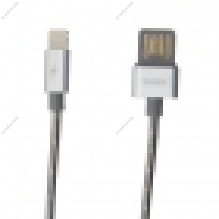 Кабель USB Remax RC-080i Serpent lightning 1m сталевий