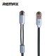 Кабель USB Remax Twins RC-025t чорний