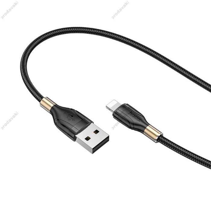 Кабель USB на Lightning U92 Gold collar заряджання та передача даних