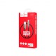 Кабель HOCO U35 Space Shuttle Smart Power-off Lightning LED/1,2 m. Black