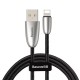 Кабель USB Baseus Torch Series Lightning 2.4A 1m чорний