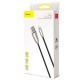 Кабель USB Baseus Torch Series Lightning 2.4A 1m чорний