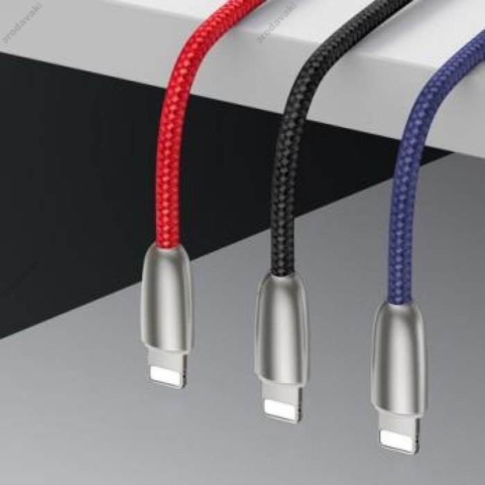 Кабель Baseus Torch Series Data Cable USB для iP (With lamp) 2M (CALHJ-C01, CALHJ-C09, CALHJ-C15, CALHJ-D01, CALHJ-D09, CALHJ-D15)