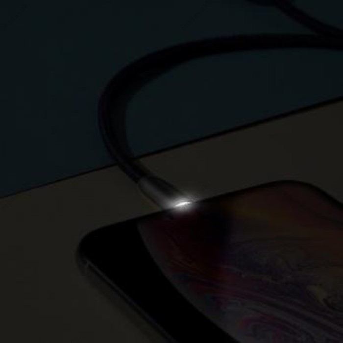 Кабель Baseus Torch Series Data Cable USB для iP (With lamp) 2M (CALHJ-C01, CALHJ-C09, CALHJ-C15, CALHJ-D01, CALHJ-D09, CALHJ-D15)