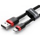 Кабель USB Baseus Kevlar Micro-USB Cable 2A 1.5M Gray/Black (CALKLF-CG1)